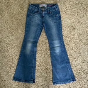 River Island Sexy Kick Flare Jeans